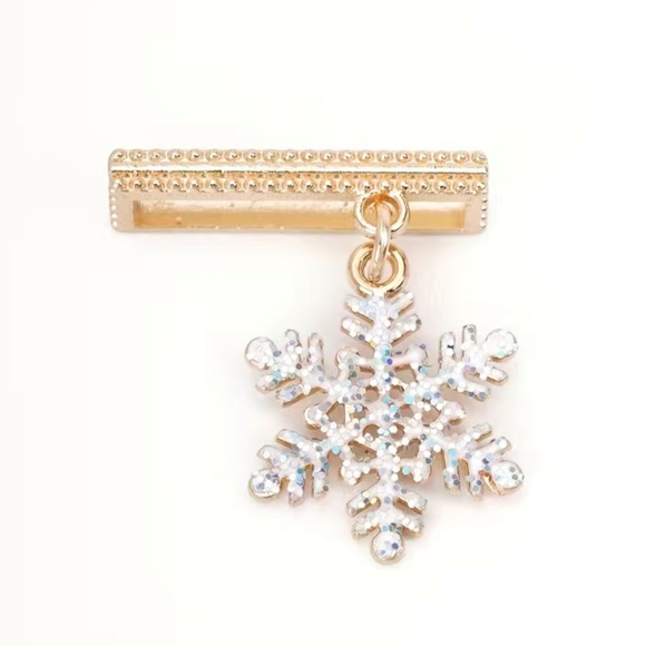 Snowflakes Watch Band Charm For iPhone Watch Bands - Picture 1 of 3